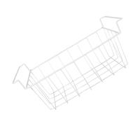 BUGUUYO Organizer per Congelatore Pozzetto Cestello in Filo Metallico Resistente Divisore Appendibile per Scaffale Interno per Carne Verdure e Ghiaccio Installazione senza Attrezzi per