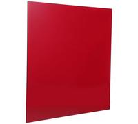 BUGUUYO Pannello Acrilico Rosso Semitrasparente per Decorazioni Muri e Progetti DIY Resistente e Facile da Tagliare Effetto Luce Morbida per Interni ed Esterni