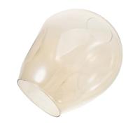 BUGUUYO Paralume in Vetro Concavo Rettangolare da 1,85" per Lampada da Tavolo e Lampada a Sospensione, Paralume di Ricambio Trasparente Resistente All’umidità, per Cucina, Bagno