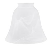 BUGUUYO Paralume in Vetro Satinato per Lampada Soffitto e Sospensione Coprilampada Decorativo e Pratico Adatto per Camera da Letto e Soggiorno Facile da Installare