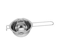 BUGUUYO Pentola Doppia Caldaia Inossidabile con Ergonomico Pentolino per Sciogliere Cioccolato Burro e Cera Riscaldamento Rapido e Uniforme per e