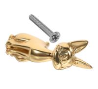 BUGUUYO Pomello per Cassetti a Forma di Gatto in Metallo Pomello Decorativo per Mobili da Cucina e Bagno per Armadi e Cassetti con Vite Adatto per Camera da Letto e Soggiorno