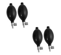 BUGUUYO Pompa Per Gonfiaggio Del Sangue Da 4 Lampadine In Lattice Per Uso Domestico Lampadine Per Pompa Del Sangue Manuale Gonfiaggio Con Rilascio D'Aria E Valvola Nera