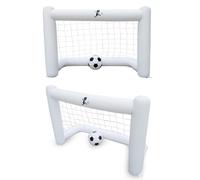 BUGUUYO Porta da Calcio Gonfiabile 160 Cm con Rete e Pallone Cancello da Calcio Gonfiabile Leggero per Giardino Spiaggia e Attività All’aperto e Adulti