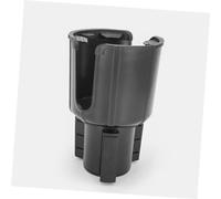 BUGUUYO Porta della tazza d'acqua per auto espansore Porta della tazza veicolo organizzatore tazze per auto addominali Nero