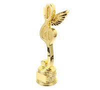 BUGUUYO Premio Musicale in Resina Oro per Concorso, Decorazione | Forma di Nota e Microfono, Superficie Liscia e Sottile, per Insegnanti di Musica