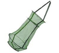 BUGUUYO Rete da Pesca Pieghevole in Nylon Resistente con Rete Spessa e Asciugatura Rapida per Pesci Gamberetti e Crostacei con Coulisse per Fissaggio Stabile per Pesca Marina e Stagni