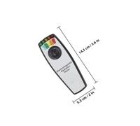 BUGUUYO Rilevatore Emf Portatile Misuratore Campo Magnetico Digitale per Test Radiazioni Elettromagnetiche Strumento Affidabile per Uso Domestico e Caccia AI Monitoraggio Esposizione