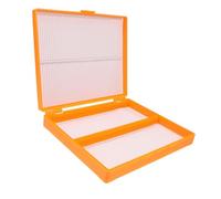 BUGUUYO Scatola per Vetrini da Microscopio con Trasparente Organizer per Laboratorio e Aula Contenitore per Diapositive in Vetro Alta Capacità e Visibilità Chiara