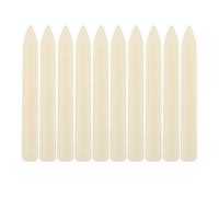 BUGUUYO Score Folder Plastico Beige, Set 10 Pezzi, Manico Ergonomico, per Piegare e Cordonare Carta, Lavorazione della Carta, Origami, Rilegatura e Progetti Fai da Te