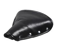 BUGUUYO Sella per Bici Retrò in Materiale Nero Ammortizzata Cuscino per Sella Vintage per Tre Ruote Confortevole e Resistente per Bici d'Epoca