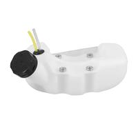BUGUUYO Serbatoio Decespugliatore Serbatoio Gasolio Facile Installazione in Plastica Bianco e Alta Durezza per Motocoltivatore per Applicazioni Agricole e Giardinaggio