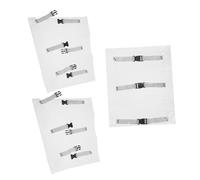 BUGUUYO Set 3 Pezzi Copri Piedini Trasparente Per Poltrona Odontoiatrica, Copertura Stabile e Resistente Per Protezione Terminale Poltrona Reclinabile, Accessori Professionali Per Studio Dentistico