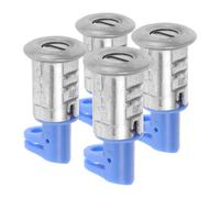 BUGUUYO Set 4 Pezzi Serrature Antifurto Reggisella per Bici Elettrica e Scooter, Clip di Bloccaggio Sedile, Accessori Antifurto per Scooter e Ciclomotore, Resistente alle