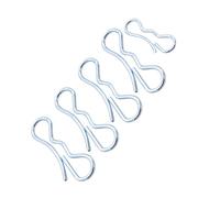 BUGUUYO Set 5 Pezzi Coppiglie a Molla in Lega di Acciaio, Perni a Molla Robusti e Spilla Creativa, Elementi di Fissaggio Professionali per Uso Industriale e Scientifico