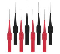 BUGUUYO Set 8 Puntali Sonda ad Ago per Multimetro, Cavi di Elettrici per Autoveicoli, Punta Penetrazione Precisa Compatibile Tester, per Manutenzione Circuiti e Test Elettronici