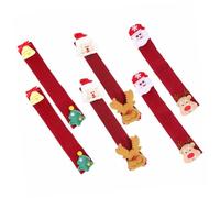 BUGUUYO Set Di 6 Maniglie Per Microonde Protezioni Per Maniglie Del Frigorifero Tema Natalizio Facili Da Pulire E Decorare La Tua Cucina