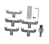 BUGUUYO Set Di Frese Per Braccialetti e Anelli in Legno, Punta Da Trapano Per Lavorazione Legno, Utensile Per Modanature e Realizzazione Cerchi Artigianali