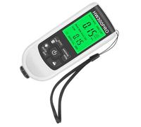 BUGUUYO Spessimetro Vernici Digitale Auto Misuratore di Spessore Rivestimento Vernice Alta Precisione per Rivestimenti Magnetici e Non Portatile e Compatto