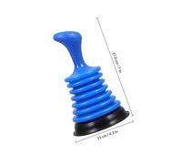 BUGUUYO Stantuffo Manuale per Lavello da Cucina e Bagno, Sturalavandini Compatto Blu Azione Rapida di Disostruzione, Portatile e Facile da Usare per Scarichi di Lavandini, Docce e