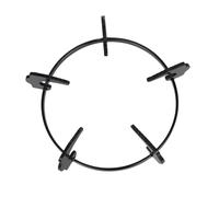 BUGUUYO Supporto Per Fornello Gas Supporto Per Wok in Ferro Portapentole Resistente Al Calore Compatibile Fornelli Induzione Ed Elettrici Facile Installazione Senza Strumenti