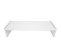 BUGUUYO Supporto per Monitor da Scrivania Multifunzione in Plastica Supporto per Computer Spazio Porta Tastiera Rialzo per Display per Ufficio e Camera da Letto
