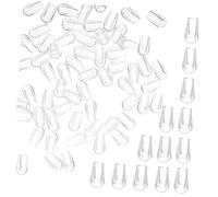 BUGUUYO Tappi Per Cestelli Lavastoviglie Professionali Trasparenti, Copripunte Rotondi Sostituibili in Pvc Flessibile, 200 Pezzi Piccoli Per Uso Domestico e Accessori Cucina