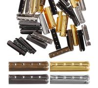 BUGUUYO Terminali per Lacci Scarpe in Metallo 4x23mm per Design Elegante e Moderno 40 Pezzi Facili da Usare, per Riparazione e Personalizzazione Lacci Scarpe