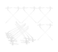 BUGUUYO Ugelli per Schiuma Poliuretanica 30 Pezzi, Tubi Spray per Sigillatura e Riempimento Fessure, Accessori per Dispenser Adesivi Resistenti in Plastica per Uso Industriale e