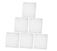 BUGUUYO Vassoio in Schiuma Per Quaglie Set Da 6 Pezzi Cartone Riutilizzabile Per Uova Di Gallina Contenitore in Schiuma Spessa Organizer Per Riporre Le Uova Da Esterno Supporto Da Banco