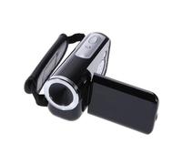 BUGUUYO Videocamera Vlogging Mini Interpolata Zoom Digitale Schermo Bilanciamento e Esposizione Senza Batteria Nero