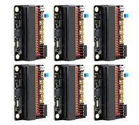 Buhdjfnke 3X Scheda di Espansione Micro-Bit Schermatura Adattatore Breakout IOBIT V2.0 con Cicalino per -Micro- Programmazione Grafica Python Bit per Bambini