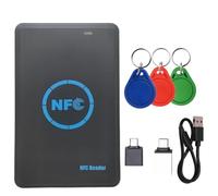 Buhdjfnke 5 Frequenza RFID Smart Chip Duplicatore +Copiatore Reader NFC 3xuID HID 125K/ IC/ID 13.56M 125K Clone di Token Token