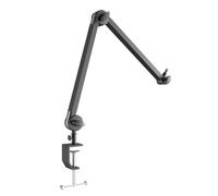 Buhdjfnke Braccio Microfonico Regolabile A Molla, Supporto Microfono Pieghevole A Forma di Forbice, Supporto A Braccio A Forbice