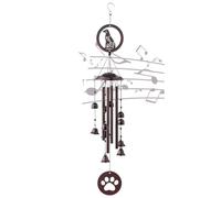Buhdjfnke Campanelli Eolici per Esterni, Regali Commemorativi/Regali per Il Trasloco di Una Casa, Campanelli Eolici in Metallo per Cani da Esterno e Interno