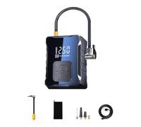 Buhdjfnke Compressore d'Aria Portatile per Auto con Pompa di Gonfiaggio Wireless con Illuminazione A LED per Palloni per Pneumatici da Moto, Bicicletta, Barca