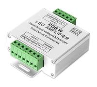 Buhdjfnke Controller per Amplificatore un Strisce LED RGB/RGBW 5050 Funziona con Strisce LED un 4 Pin / 5 Pin DC12V / DC24V 5050SMD