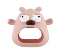 Buhdjfnke da Dentizione In Silicone per Cani, Simpatici Giocattoli da Dentizione per Neonati, per La Cura Dei Denti e per Le Gengive Dei Neonati, per Succhiare I Bisogni, Rosa