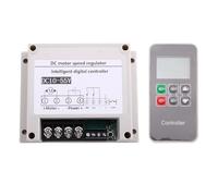 Buhdjfnke DC 10-55V 30A Controller del Motore Spazzolato con Corrente di Tensione Modulo di Controllo Remoto per Progetti Fai-Da-Te