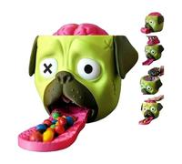 Buhdjfnke Distributore di Caramelle A Forma di Carlino ZombiePug - Distributore di Caramelle A Forma di Carlino, Design Spettrale - Divertente per Feste, Distributore di Caramelle,