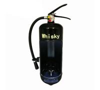 Buhdjfnke Estintore Mini Bar, Estintore in Metallo Divertente Mini Bar Refrigeratore per Vino, Estintore Mobiletto per Liquori