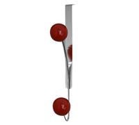 Buhdjfnke Facile Installazione Appendino In Metallo da Porta, Ganci Resistenti per Cappotti e Cappelli - Perfetto per la Camera da Letto e il Bagno.