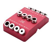 Buhdjfnke Guida al Foro Versatile Guida A Foro 30 °/45 °/90 ° - Modello per di Ritardo Della Resa del, Fori Angolati e Dritti, 1 Pcs