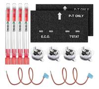 Buhdjfnke Interruttore Termico per Scaldabagno con Kit di Montaggio Termostato ECO, Parte di Ricambio per 93866 91447