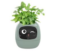Buhdjfnke Ivy Smart Planter, Piccolo Vaso da Fiori per Interni Ricaricabile Tramite USB per La Decorazione di Interni Che Rende La Coltivazione delle Piante Facile e Divertente Verde