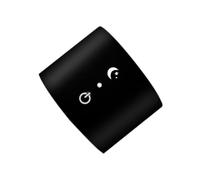 Buhdjfnke Lampada da Parete RGB A Doppia Testa per La Casa, La Camera da Letto, La Lampada da Comodino, il Corridoio, La Luce Notturna, Nera