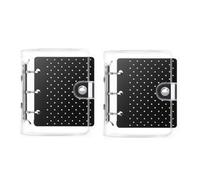 Buhdjfnke Mini Espositore per Spille in Smalto, Raccoglitore Trasparente per Collezionisti, Porta Spille, Organizer per Bacheca