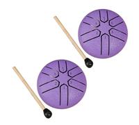 Buhdjfnke Mini Etereo, per da Esterno, per Giardino, per Chakra Della, per da Esterno per Stagione Piogge Viola