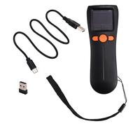 Buhdjfnke Mini Scanner Bluetooth Portatile Scanner di Codici A Barre Wireless per Codici 1D/2D con Spazio di Archiviazione per Display A Grande Schermo