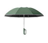 Buhdjfnke Ombrello Pieghevole Inverso Completamente Automatico con Ombrelli UV A Strisce Riflettenti Antivento per Viaggi con Maniglia A Moschettone,B